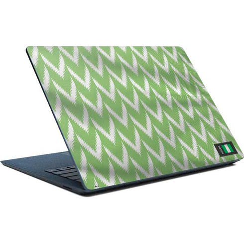 Nigeria Soccer Flag Surface Laptop Skin